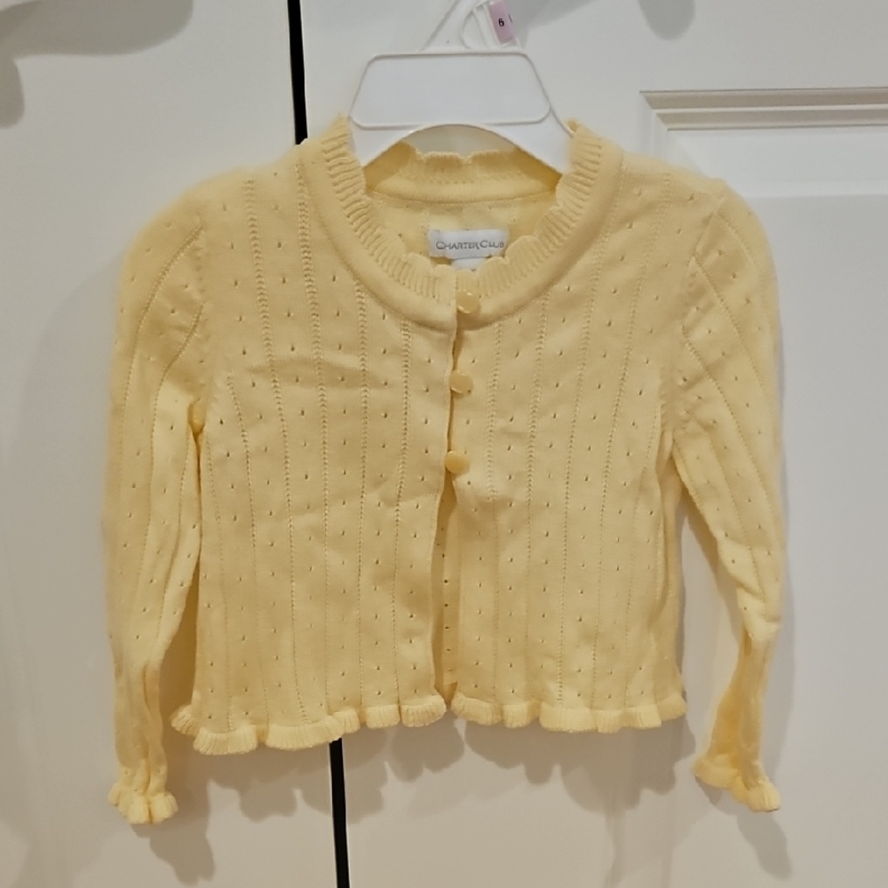 Charter Club Kids Light Yellow Sweater